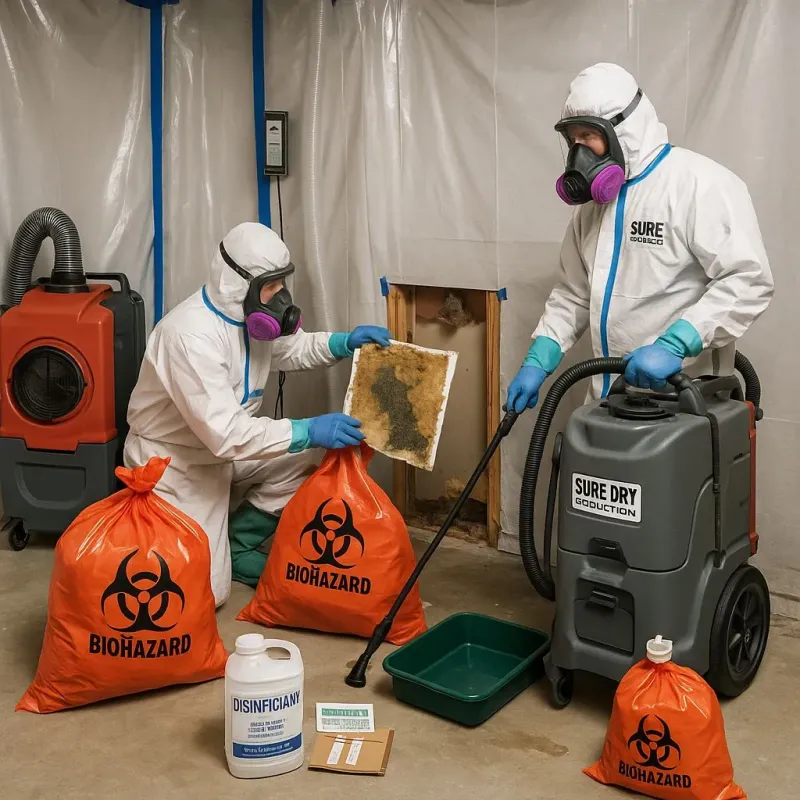 Contaminated Water Handling Protocols process in Escalon, CA